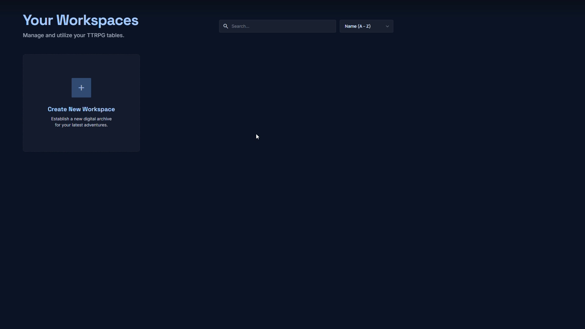 Table Hoarder in action